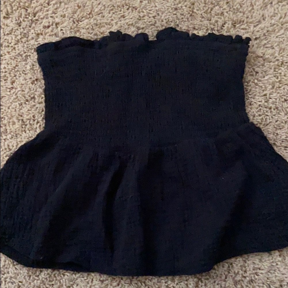 Black tube top
